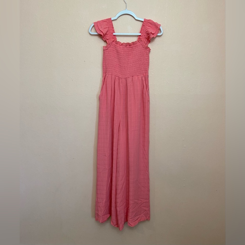 American Eagle Flutter Sleeve Jumpsuit